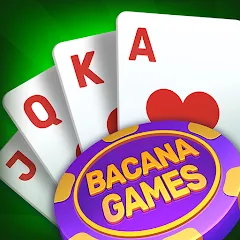 Взломанная Bacana Games: Buraco & Slots (Бакана Геймс)  [МОД Mega Pack] - стабильная версия apk на Андроид