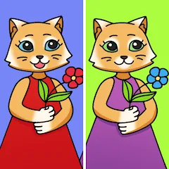 Скачать взлом Find Differences: Cute Cats  [МОД Много денег] на Андроид