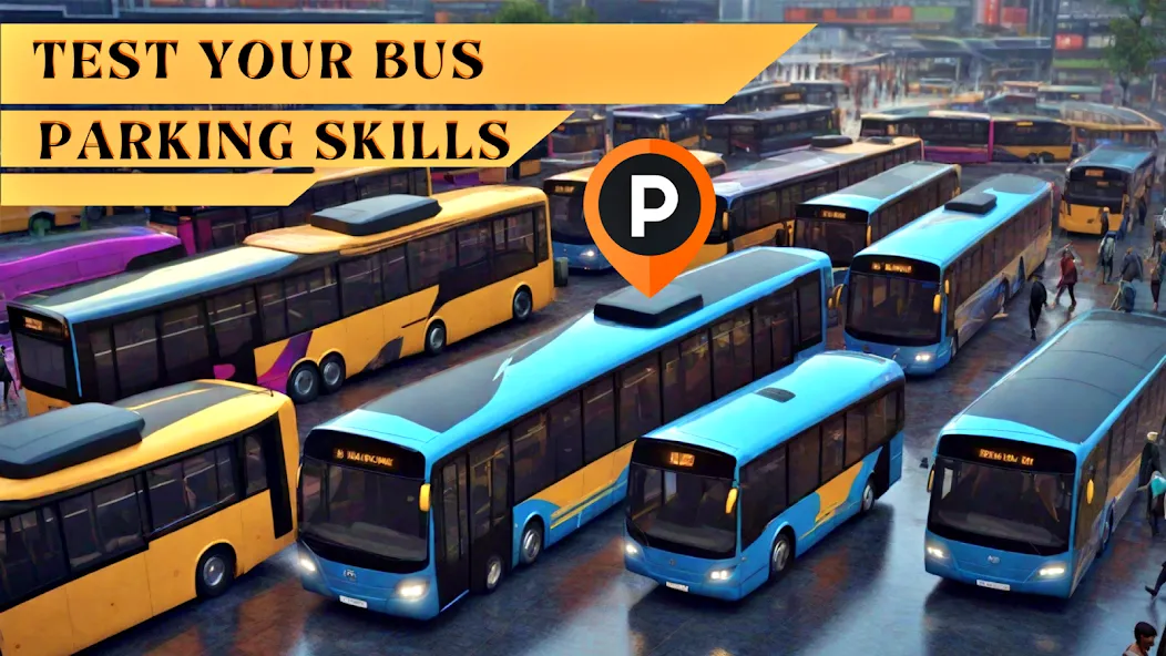 Bus Simulator 3D Bus Games (Городское автобусное симуляторение)  [МОД Меню] Screenshot 3