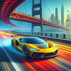 Скачать взлом Car Race 3D - Racing Master (С 3D Гонки на автомобилях 3D) [МОД Unlocked] на Андроид