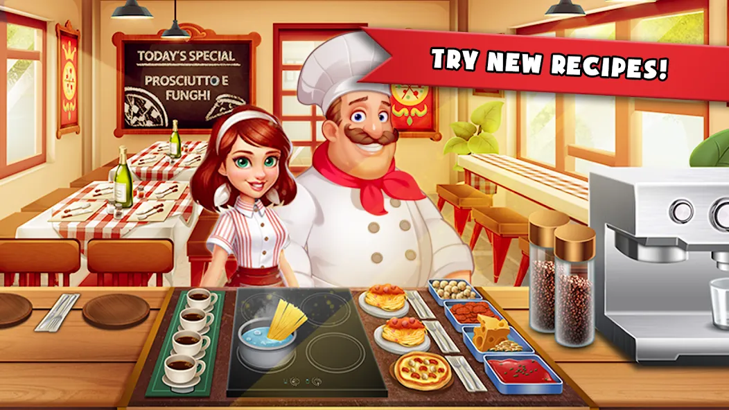 Cooking Madness: A Chef's Game  [МОД Много монет] Screenshot 1