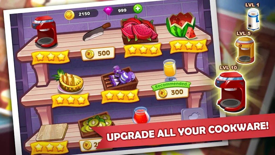 Cooking Madness: A Chef's Game  [МОД Много монет] Screenshot 4