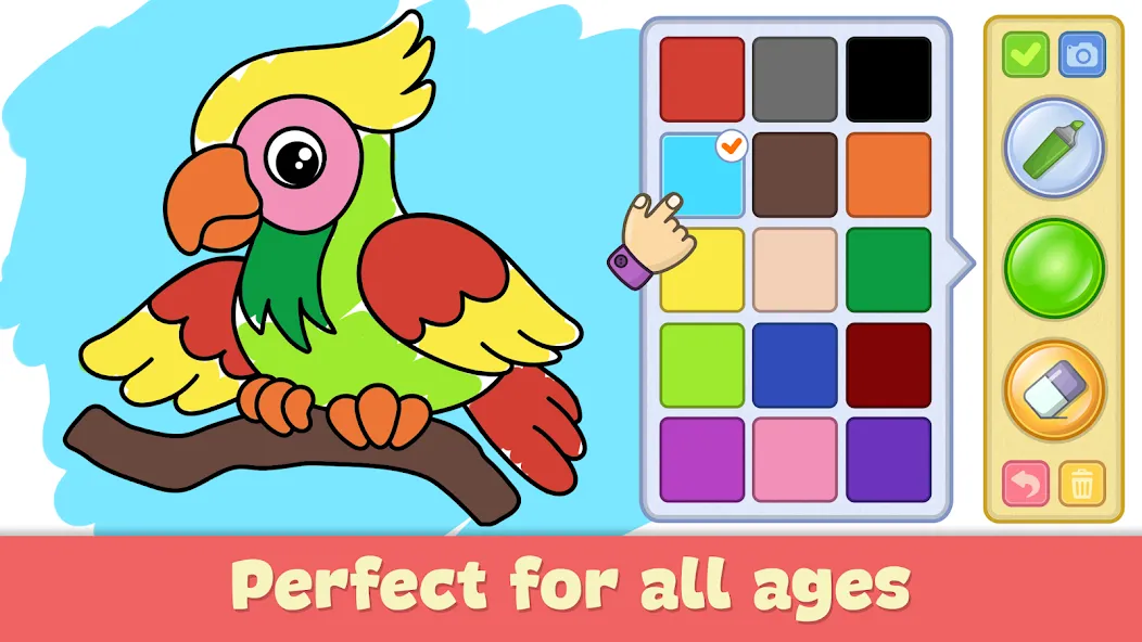 Kids Coloring & Drawing Games  [МОД Mega Pack] Screenshot 1