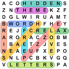 Скачать взлом Word Search - Word Puzzle Game [МОД Бесконечные деньги] на Андроид