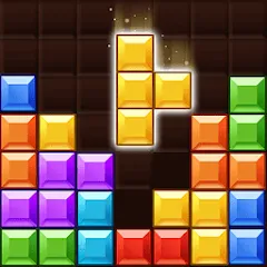 Скачать взлом Block Gems: Block Puzzle Games (Блок драгоценные камни)  [МОД Много денег] на Андроид