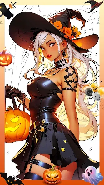 Holiday Relax Coloring Games  [МОД Unlocked] Screenshot 5