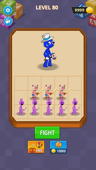 Merge Monster Friends (Мердж Рейнбоу Френд)  [МОД Все открыто] Screenshot 1