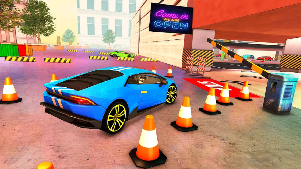 Street Car Parking: Car Games  [МОД Бесконечные деньги] Screenshot 1