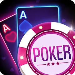 Скачать взлом Poker Texas Holdem (Покер Техасский Холдем)  [МОД Бесконечные деньги] на Андроид
