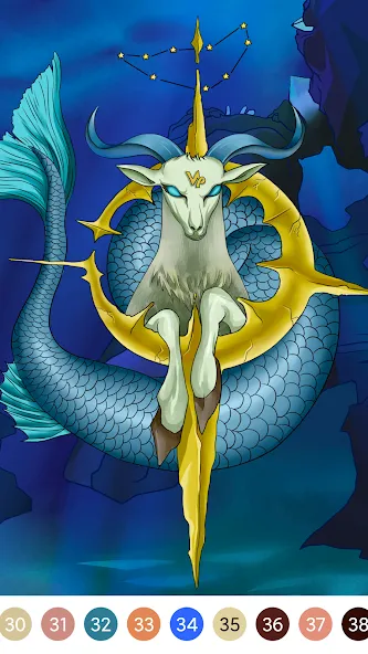 Color.Me: Coloring Puzzle  [МОД Unlocked] Screenshot 3