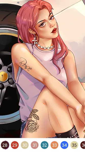 Color.Me: Coloring Puzzle  [МОД Unlocked] Screenshot 5