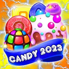 Скачать взлом Candy 2024-Candy Match 3 Game (Кэнди 2023)  [МОД Unlocked] на Андроид