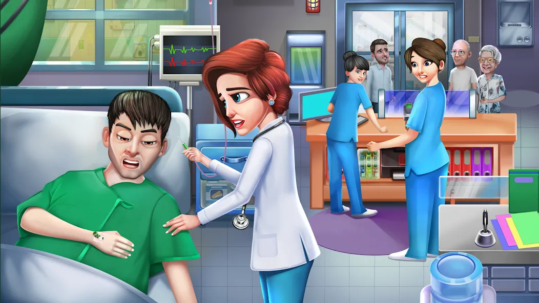 Doctor Hospital Games Offline  [МОД Mega Pack] Screenshot 1
