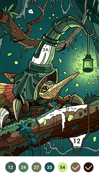 Casual Color - Color by Number  [МОД Unlimited Money] Screenshot 4