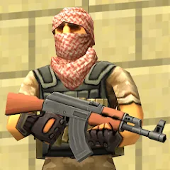 Скачать взлом StrikeBox: Sandbox&Shooter (Страйкбокс)  [МОД Много монет] на Андроид