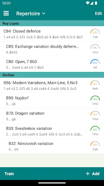 Chess Opener Lite (Шахматный Открыватель Лайт)  [МОД Бесконечные монеты] Screenshot 4