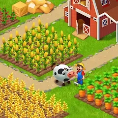 Скачать взлом Farm City: Farming & Building (Фарм Сити)  [МОД Много монет] на Андроид