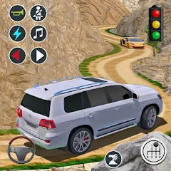 Скачать взлом Mountain Climb 4x4 Car Games (Маунтин Клайм 4х4 игры на машинах) [МОД Много монет] на Андроид