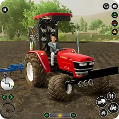 Скачать взлом US Tractor Farming Games 3d [МОД Бесконечные монеты] на Андроид