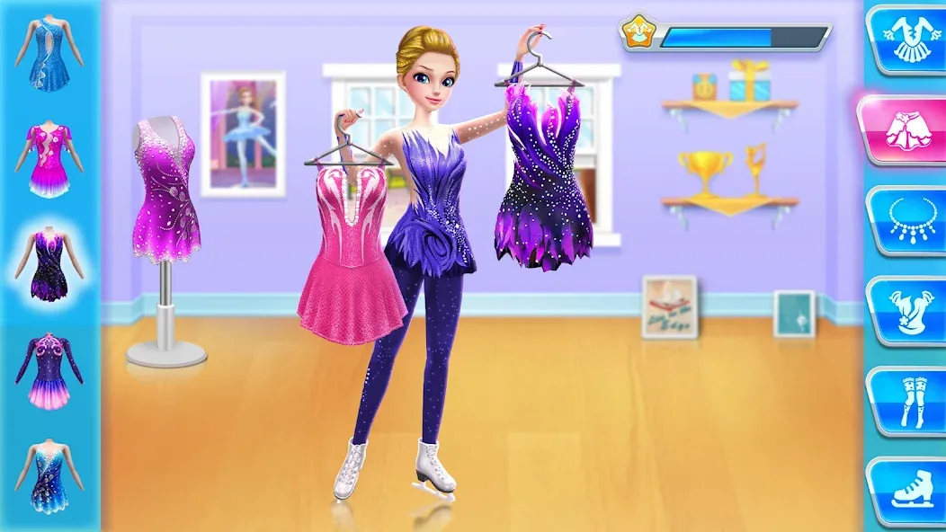 Ice Skating Ballerina Life  [МОД Unlocked] Screenshot 1