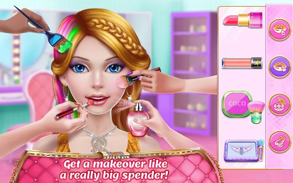 Rich Girl Mall - Shopping Game  [МОД Menu] Screenshot 3
