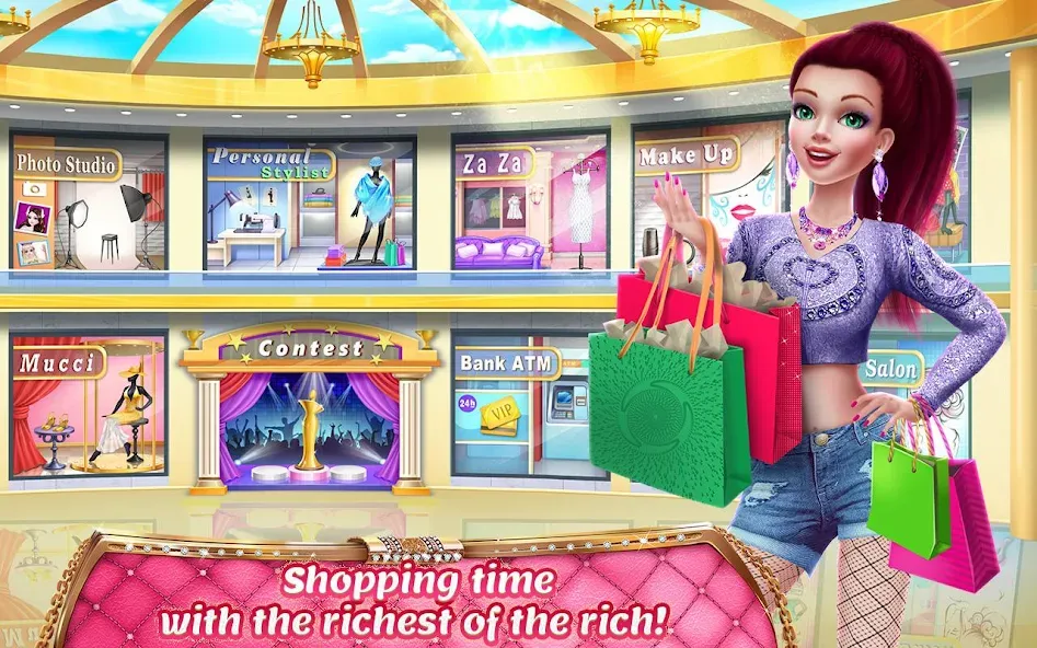 Rich Girl Mall - Shopping Game  [МОД Menu] Screenshot 4
