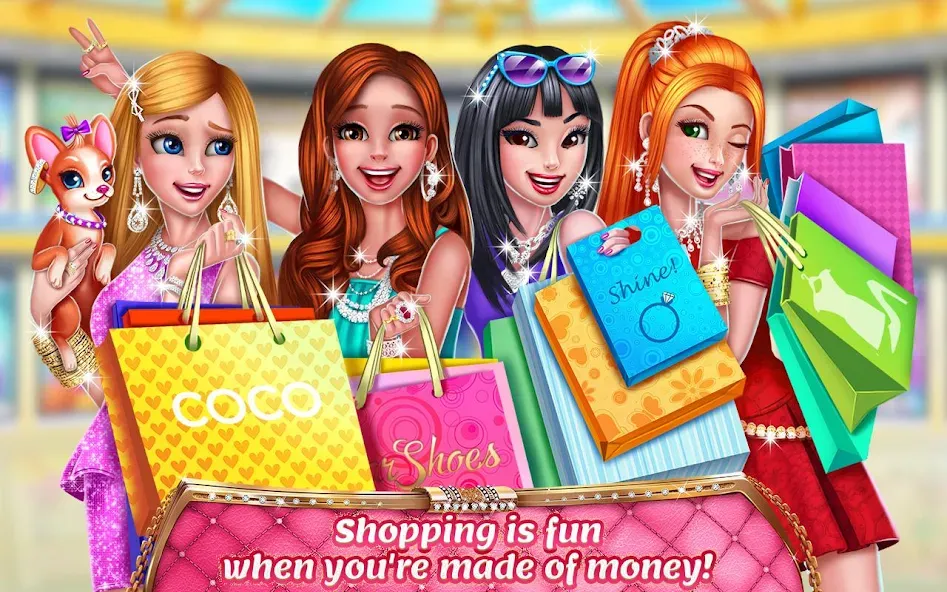 Rich Girl Mall - Shopping Game  [МОД Menu] Screenshot 5