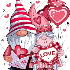 Скачать взлом Love, Heart Coloring Book  [МОД Все открыто] на Андроид