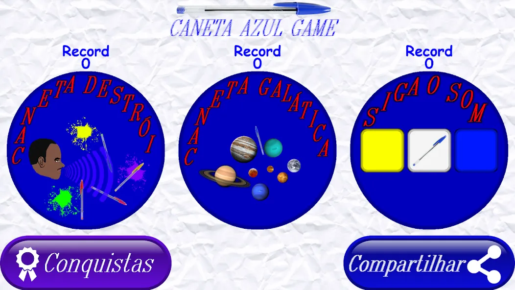 Caneta azul (Канета азул)  [МОД Unlimited Money] Screenshot 1