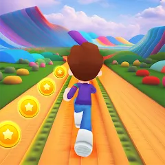 Скачать взлом Subway Craft: Fun Runner (Фан Раннер) [МОД Mega Pack] на Андроид