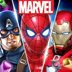 Скачать взлом MARVEL Puzzle Quest: Hero RPG (Марвел Пазл Квест)  [МОД Меню] на Андроид