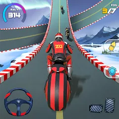 Скачать взлом Bike Race: Racing Game (Байк Гейм 3D)  [МОД Все открыто] на Андроид