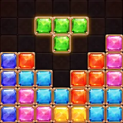 Скачать взлом Puzzle Block Jewels (Пазл Блок Драгоценностей) [МОД Unlocked] на Андроид