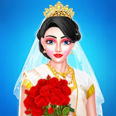 Скачать взлом Indian Bride Makeup Games (Индийская невеста игры по макияжу)  [МОД Unlimited Money] на Андроид