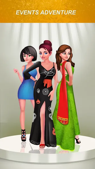 Girls Dress Up: Makeup Games  [МОД Много монет] Screenshot 2