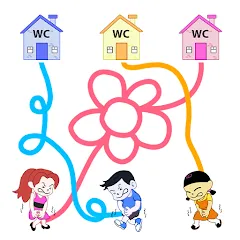 Скачать взлом Toilet Rush Race: Draw Puzzle (Туалетная гонкаприпас)  [МОД Бесконечные деньги] на Андроид