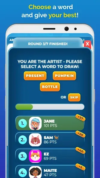 Drawize - Draw and Guess (Дравизе)  [МОД Много денег] Screenshot 2