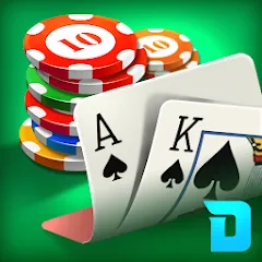Скачать взлом DH Texas Poker - Texas Hold'em (ДХ Техас Покер) [МОД Mega Pack] на Андроид