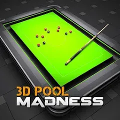 Скачать взлом 3D Pool Madness (Пул Безумие)  [МОД Menu] на Андроид