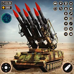 Скачать взлом Tank Battle Army Games 2023 [МОД Unlocked] на Андроид