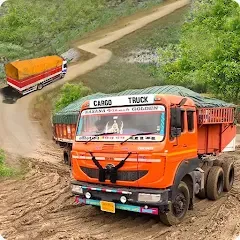 Скачать взлом Cargo Truck Simulator Games 3D (Американский симулятор вождения грузовика) [МОД Бесконечные монеты] на Андроид