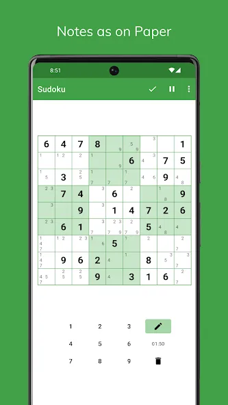 Sudoku  [МОД Много денег] Screenshot 3