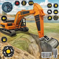 Скачать взлом Heavy Excavator Simulator PRO (Хеви Экскавейтор Симулятор ПРО)  [МОД Все открыто] на Андроид
