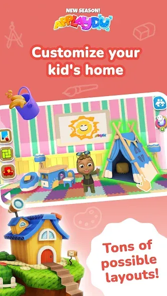 Applaydu family games (Апплайду)  [МОД Unlocked] Screenshot 5