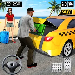 Скачать взлом Taxi Simulator 3d Taxi Sim  [МОД Бесконечные монеты] на Андроид