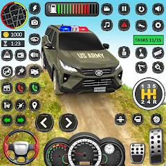 Скачать взлом Flying Prado Car Robot Game [МОД Бесконечные деньги] на Андроид