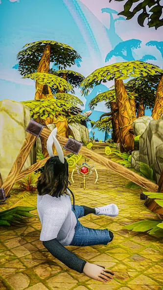 Forest Fun Run - Running Game (Форест ФанРан)  [МОД Много денег] Screenshot 1