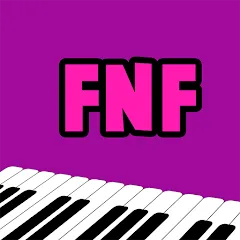 Взломанная FNF Piano (ФНФ Пиано)  [МОД Бесконечные деньги] - стабильная версия apk на Андроид
