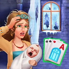 Скачать взлом Solitaire Tripeaks Home: Merge (Солитер Трипикс Хоум)  [МОД Много денег] на Андроид