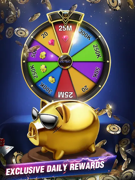 Holdem or Foldem - Texas Poker (Холдем или Фолдем)  [МОД Много монет] Screenshot 4